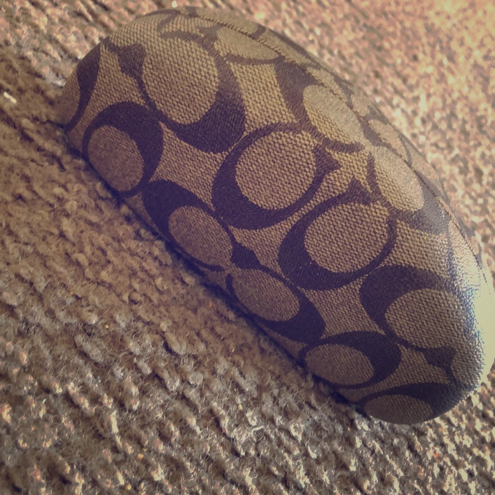 Coach eyeglass case!